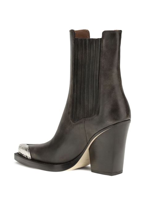 dallas embellished toe ankle boots woman asphalt PARIS TEXAS | PX959XVTVT